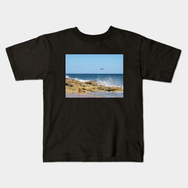 Opulent Shoreline Kids T-Shirt by Dead Moroz